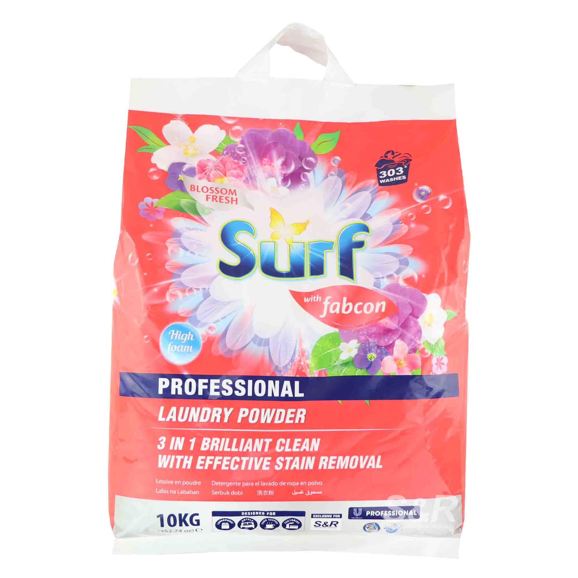 Surf Professional Blossom Fresh Laundry Powder 10kg Surf Professional Blossom Fresh Laundry Powder 10kg